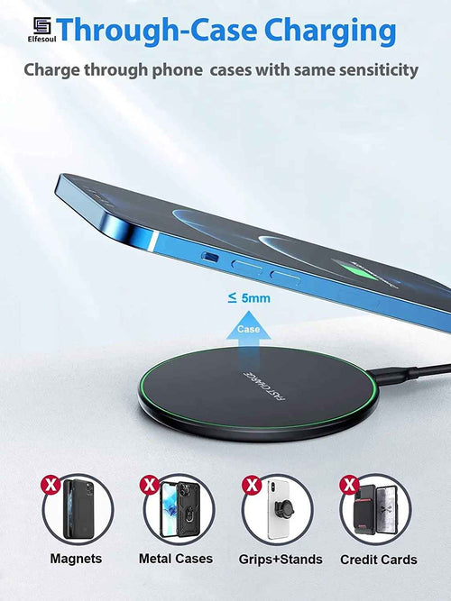 Carregador Sem Fio 50W