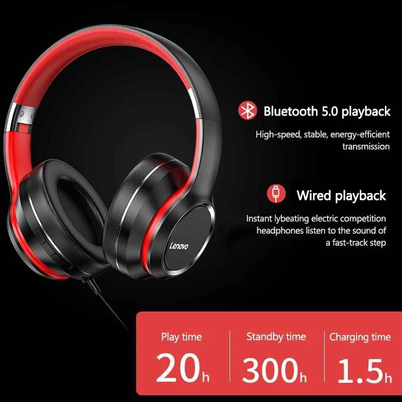 Fone de Ouvido Bluetooth Lenovo HD200