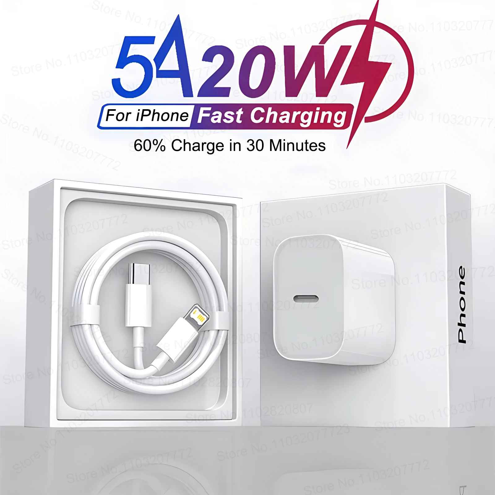 Carregador Lightning 20W